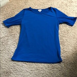 Lularoe Shirt -Blue